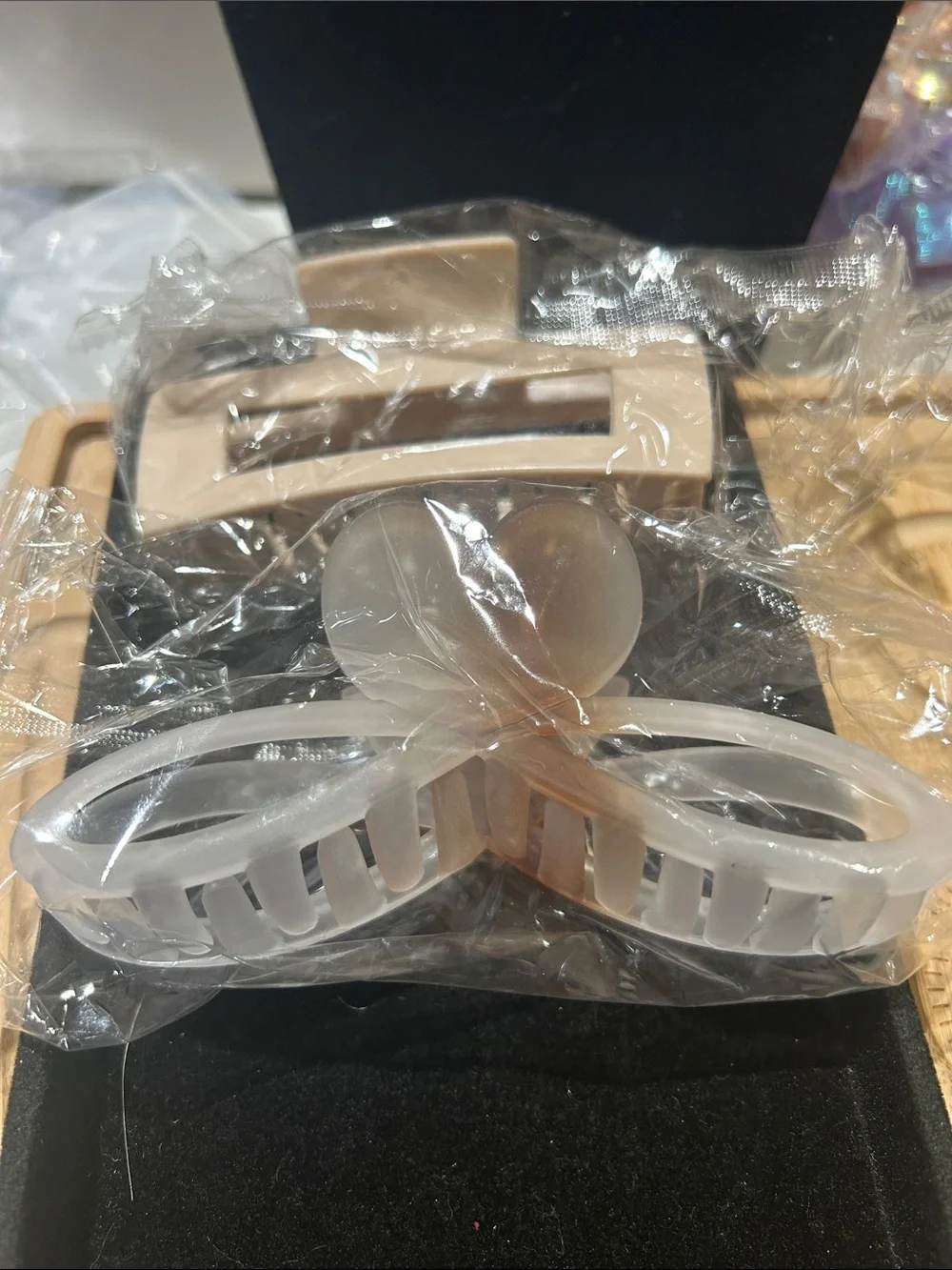 Clear Silicone Ear Hook Wearable Stabilizer - White